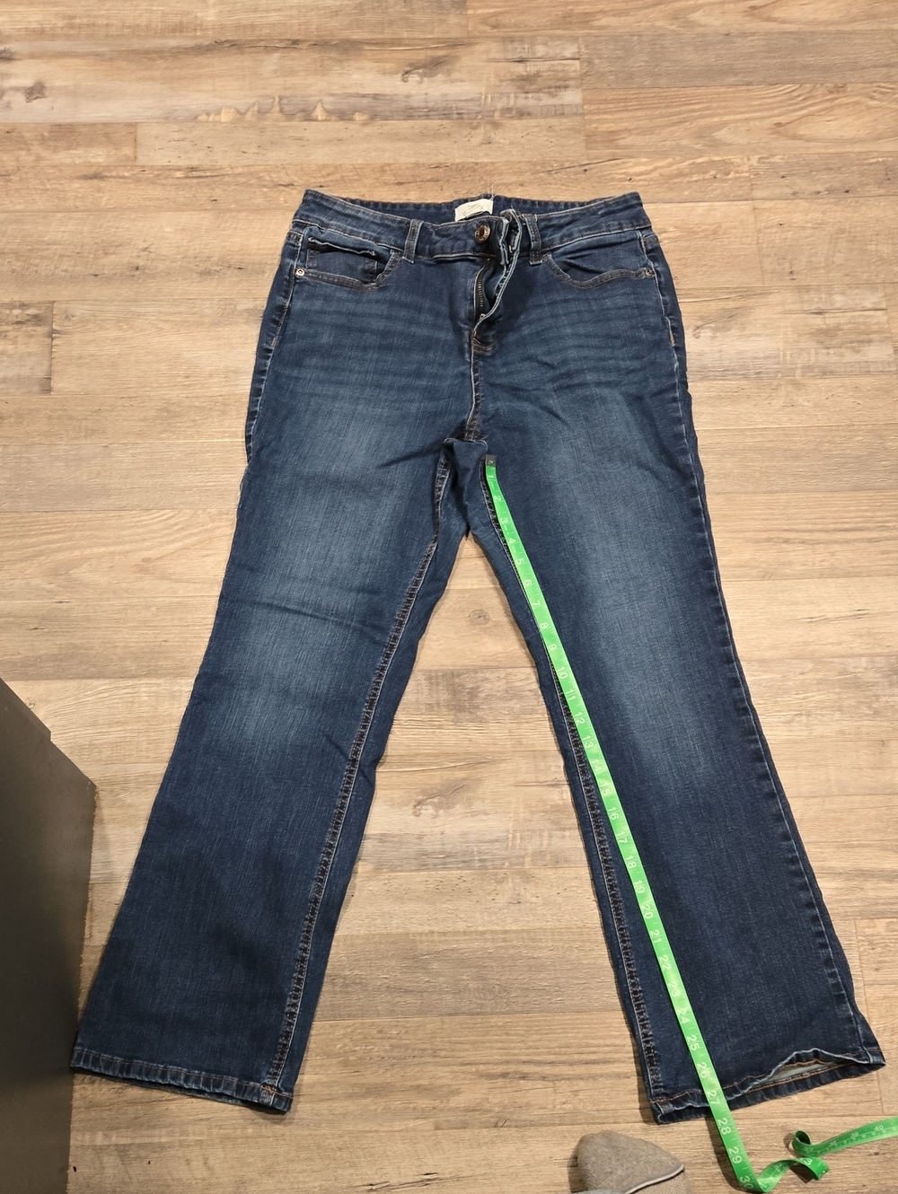 Maurices Dark Blue Flare Jeans